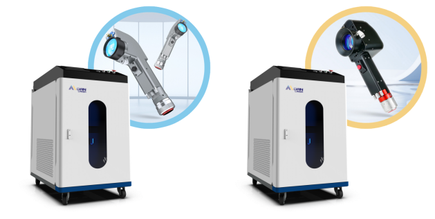Fiber lasers cleaning machines